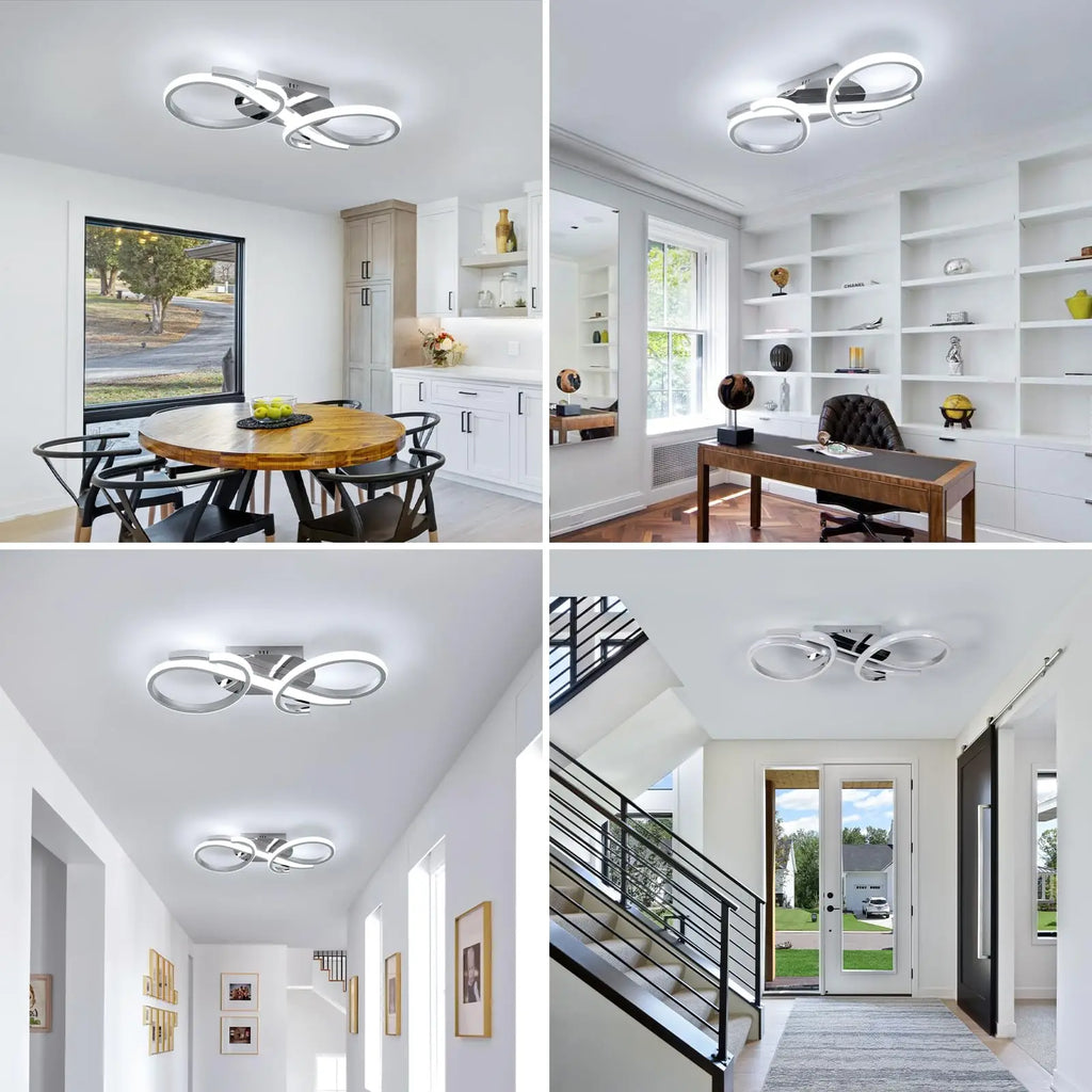 Ufo Chrome – nowoczesna lampa sufitowa