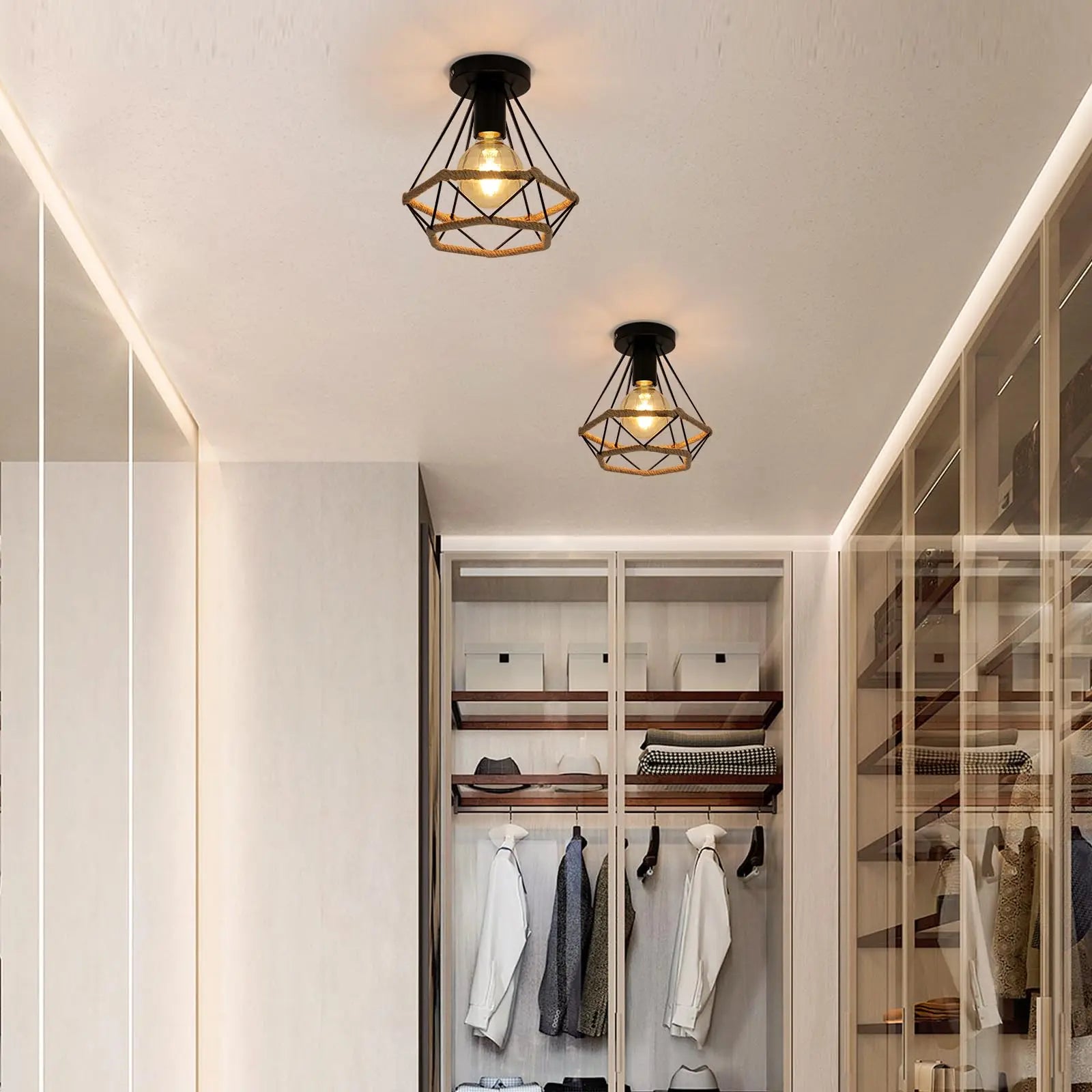 Rope – nowoczesna lampa sufitowa