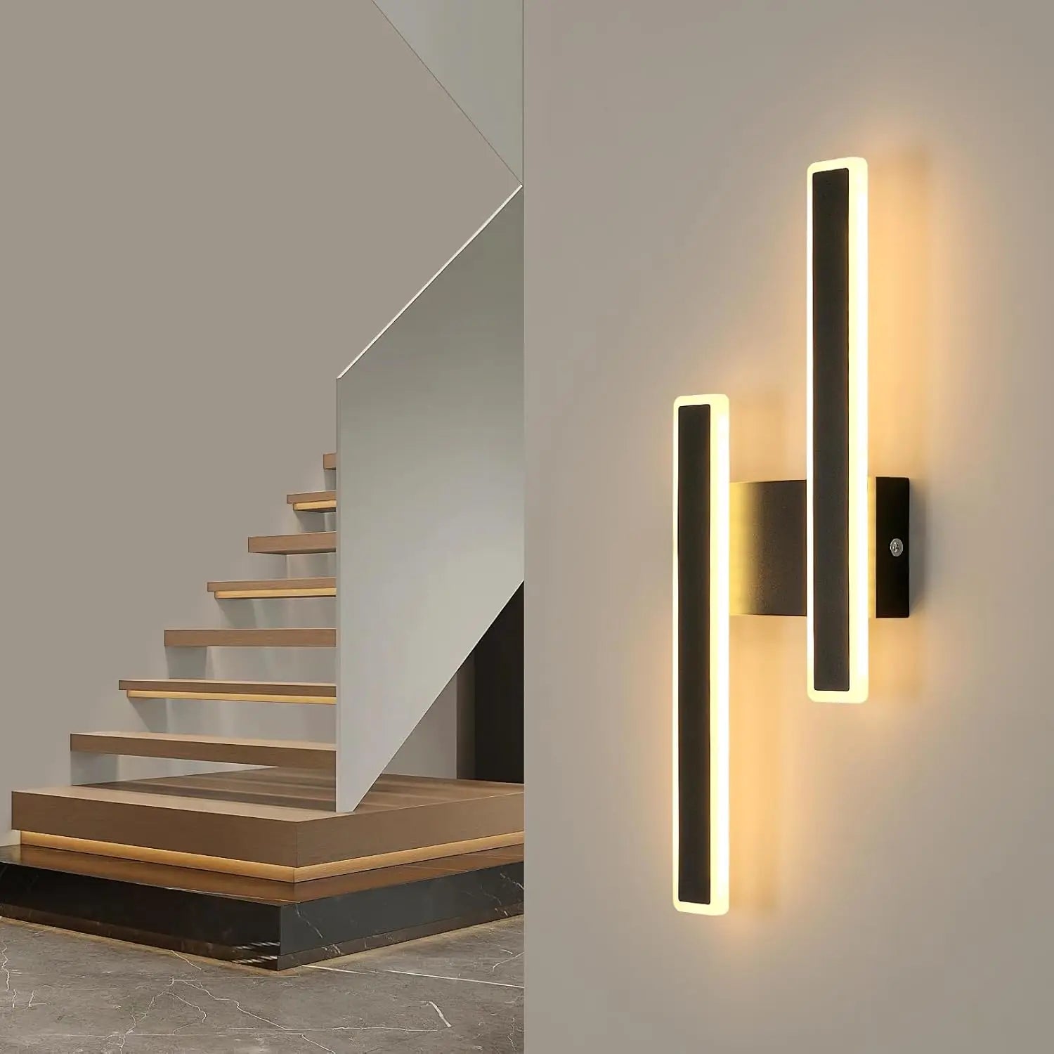 Frame Dark – nowoczesny kinkiet ścienny