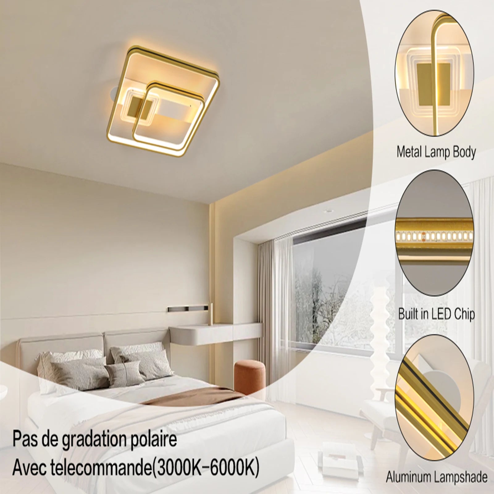 Stratos – nowoczesna lampa sufitowa