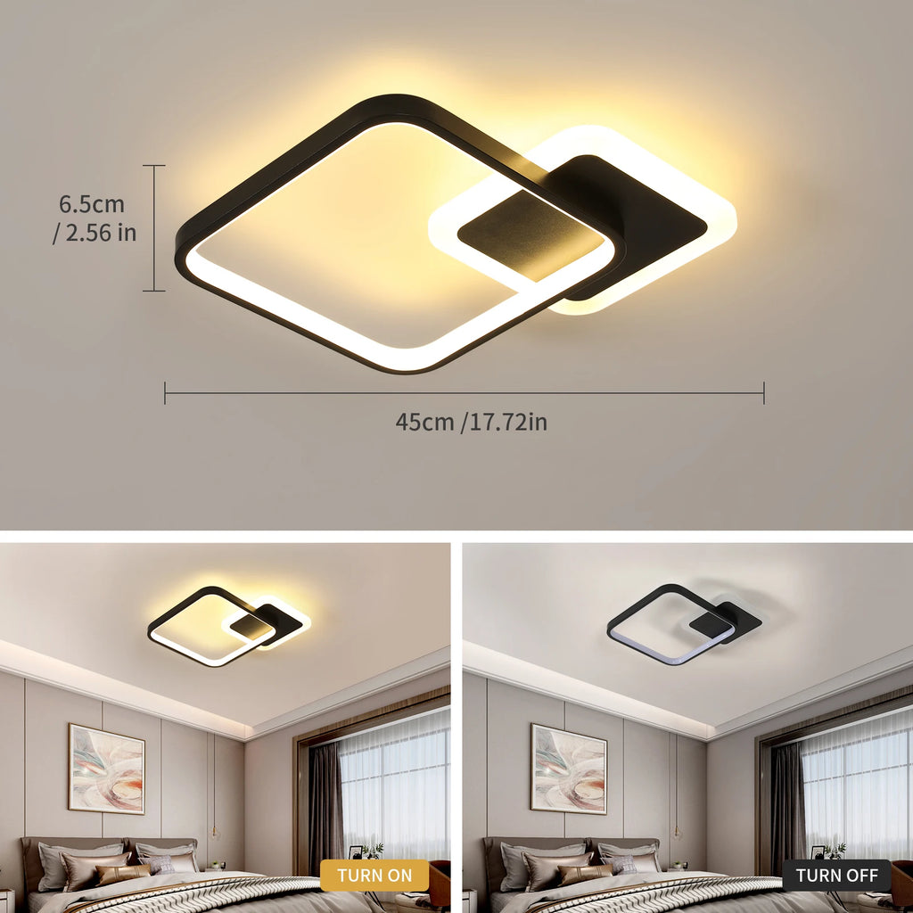Vario Square – nowoczesna lampa sufitowa