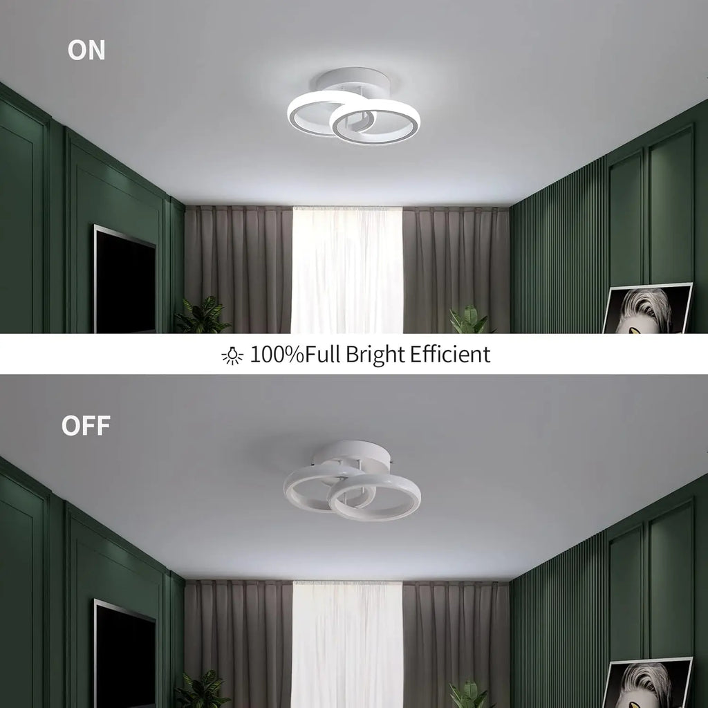 Duo – nowoczesna lampa sufitowa
