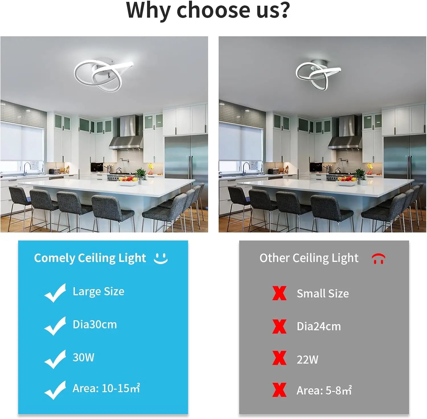 Clover – nowoczesna lampa sufitowa