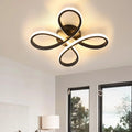 Nordic Style 30W LED Ceiling Lamp, Non-Dimmable Creative Infinity Loop Ceiling Light Fixture for Home Indoor Lighting