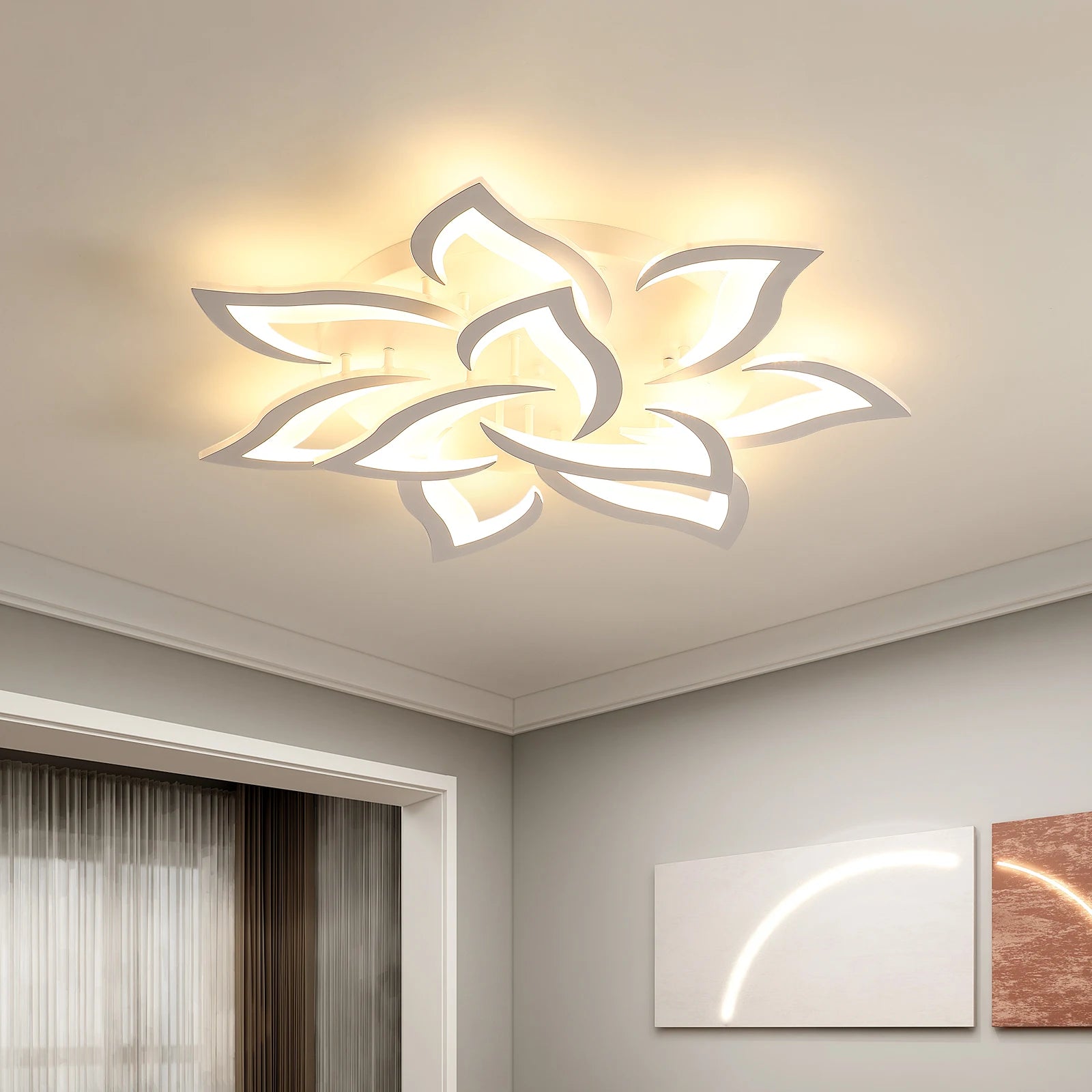 Lotus Grand – nowoczesna lampa sufitowa