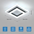 Vetro Square – nowoczesna lampa sufitowa