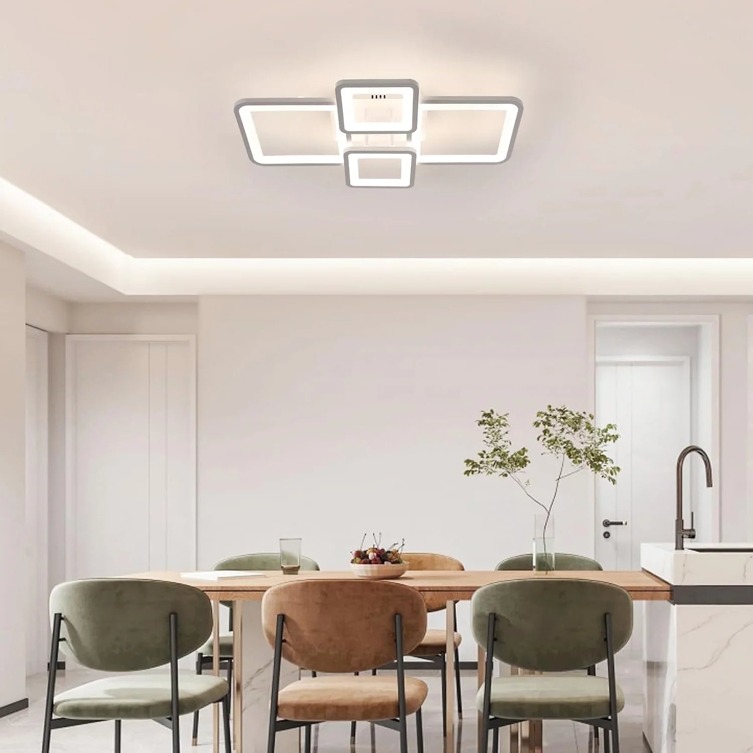 Quad Frame Pro – Lampa Sufitowa LED z Aplikacją