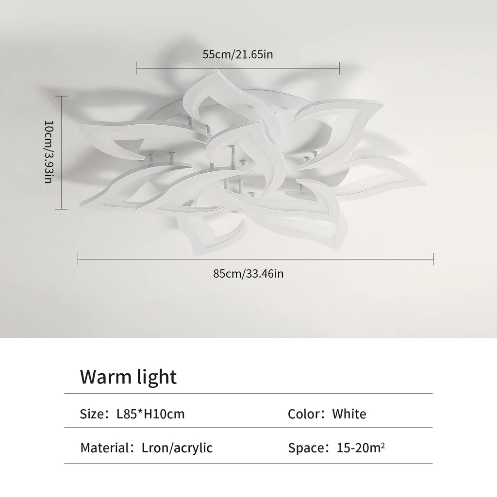Lotus Grand – nowoczesna lampa sufitowa
