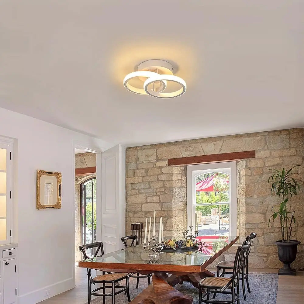 Luna Duo – nowoczesna lampa sufitowa