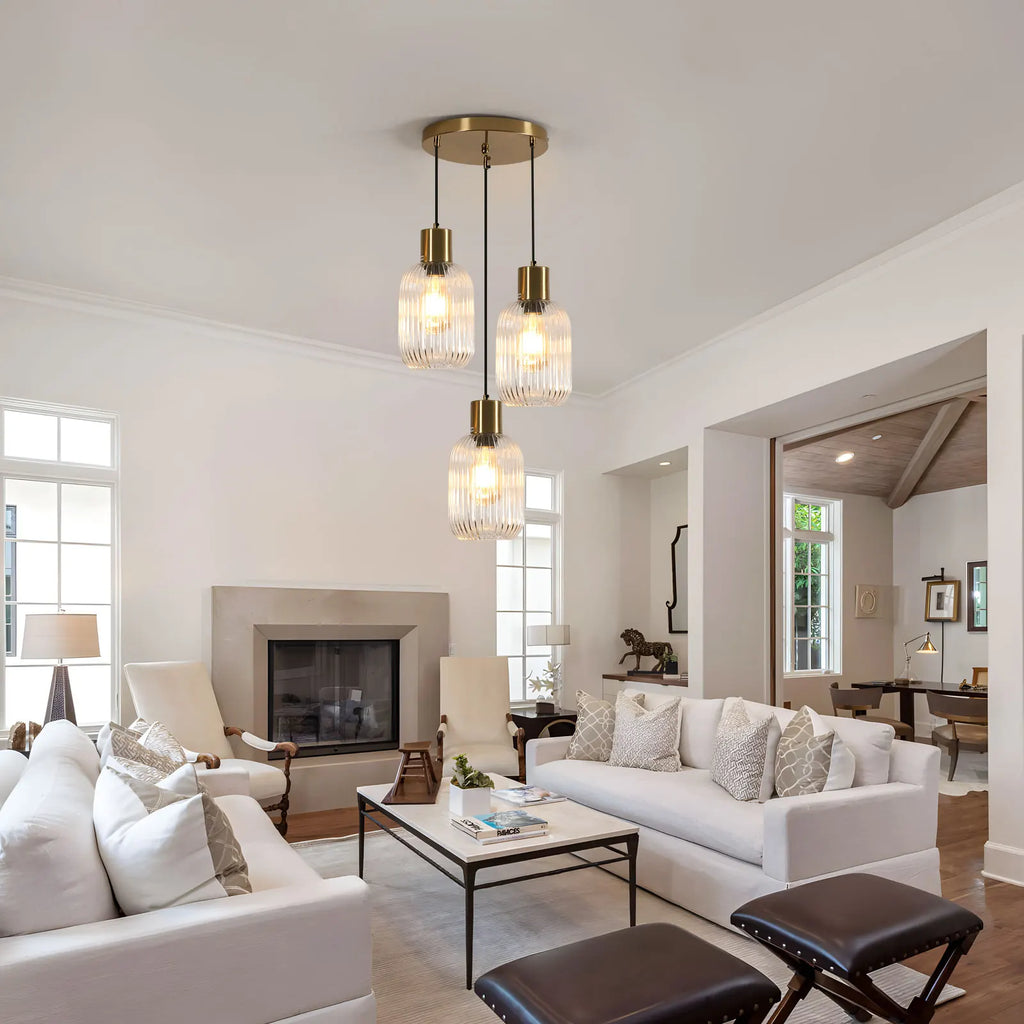 Clear Copper Drop – nowoczesna lampa sufitowa