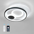 Dimmable LED Ceiling Light,31W Modern Ceiling Lamp Adjustable 3000-6500K For Living Room,Bedroom