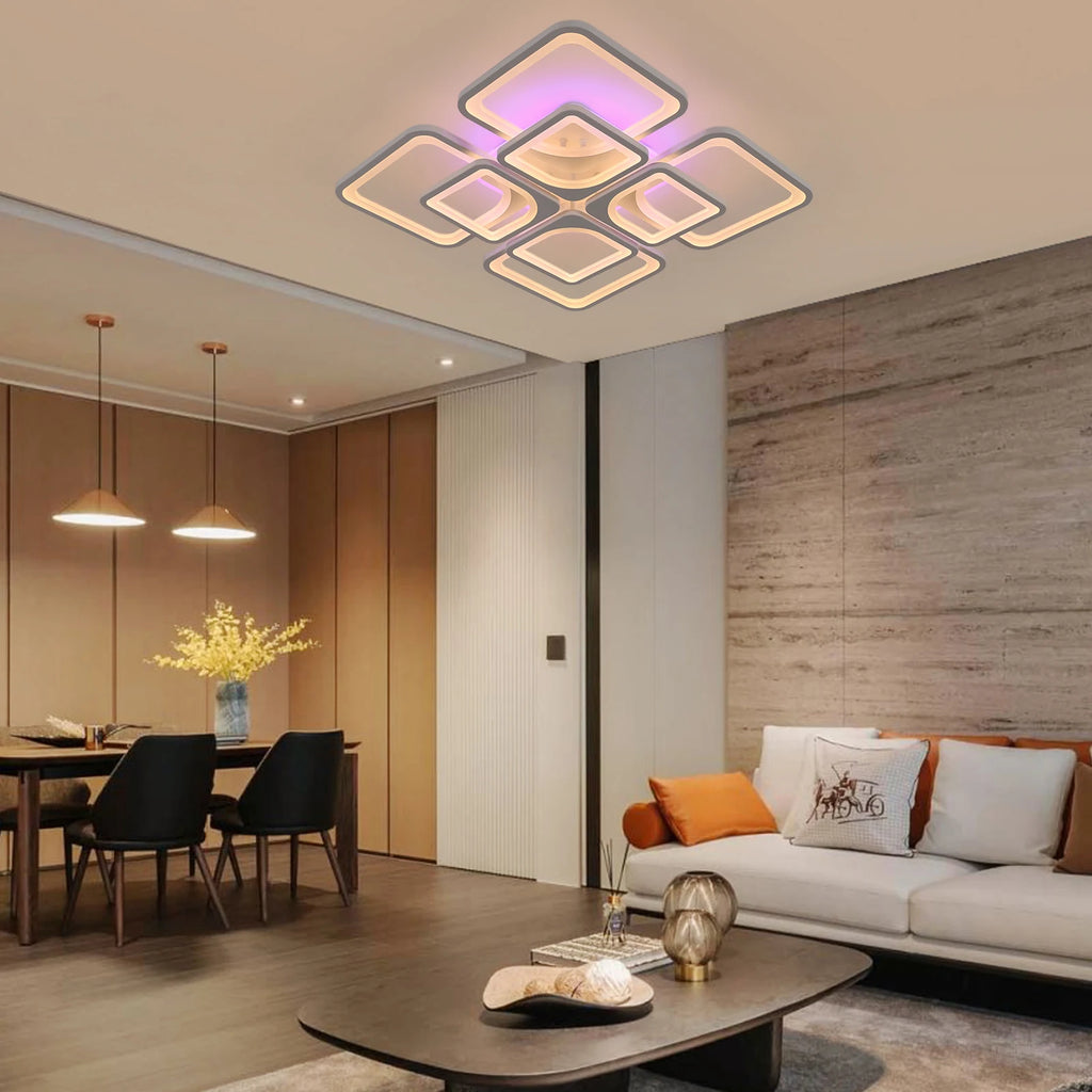 Vetro Grand RGB – nowoczesna lampa sufitowa