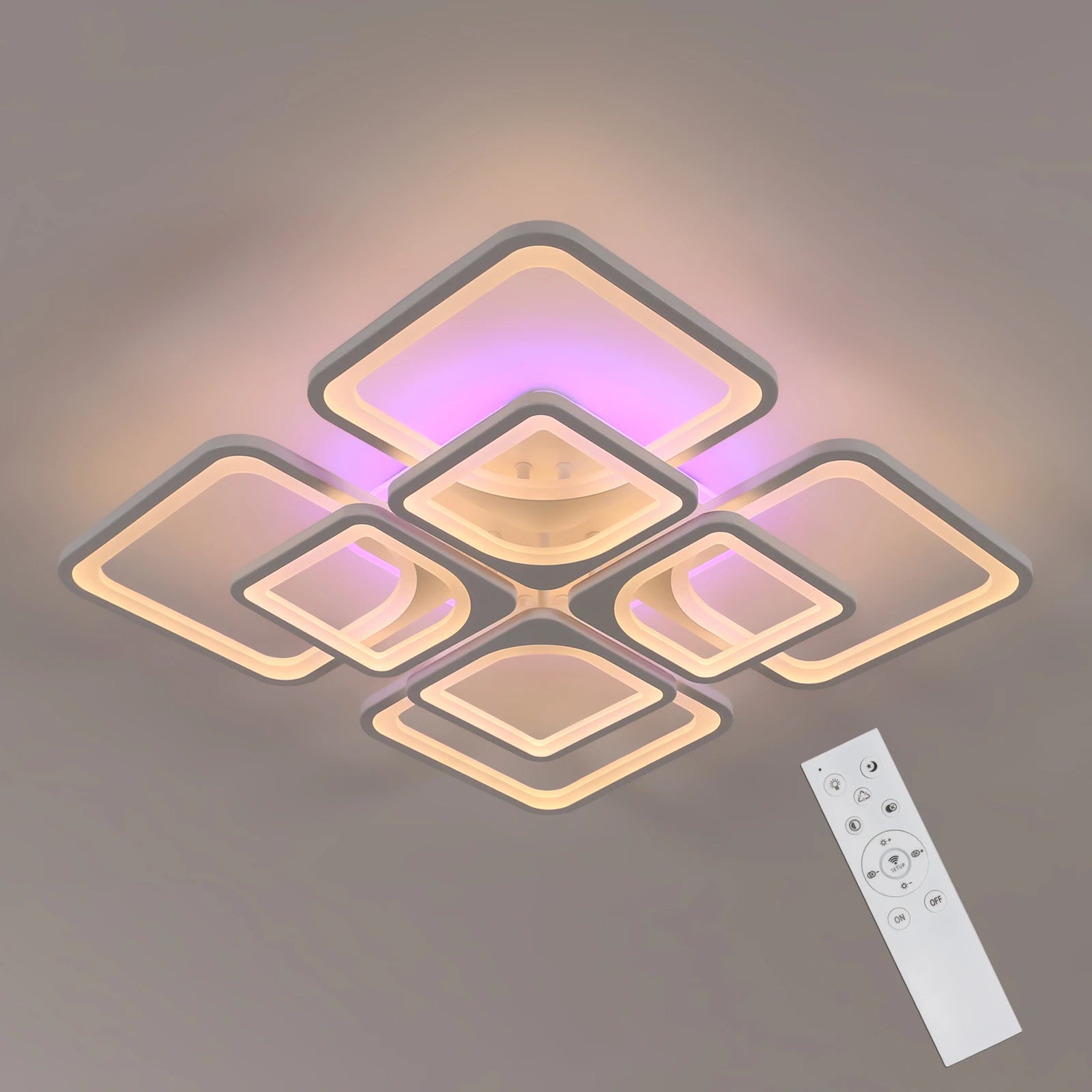 Vetro Grand RGB – nowoczesna lampa sufitowa