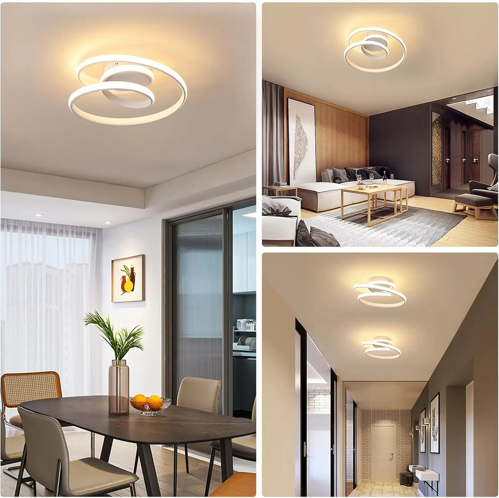 Spiral – nowoczesna lampa sufitowa