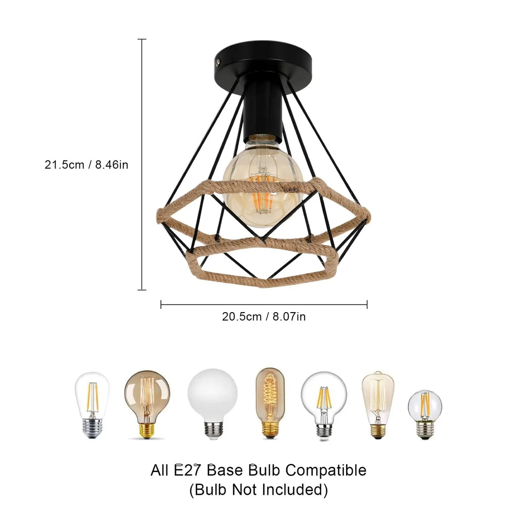 Rope – nowoczesna lampa sufitowa