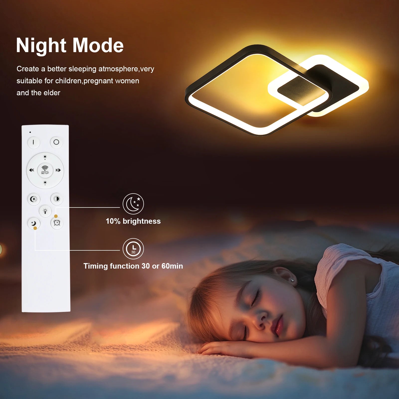 Vario Square – nowoczesna lampa sufitowa