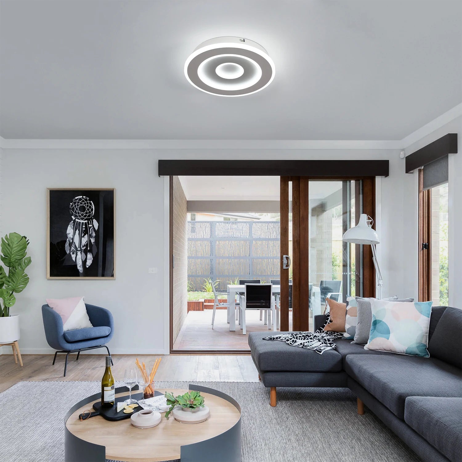 Lunis – nowoczesna lampa sufitowa