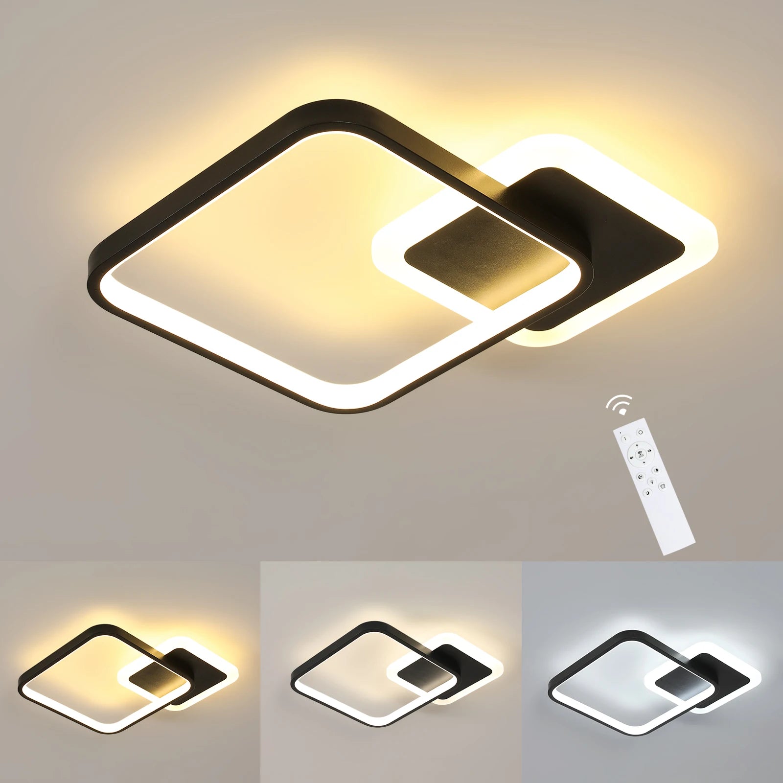 Vario Square – nowoczesna lampa sufitowa