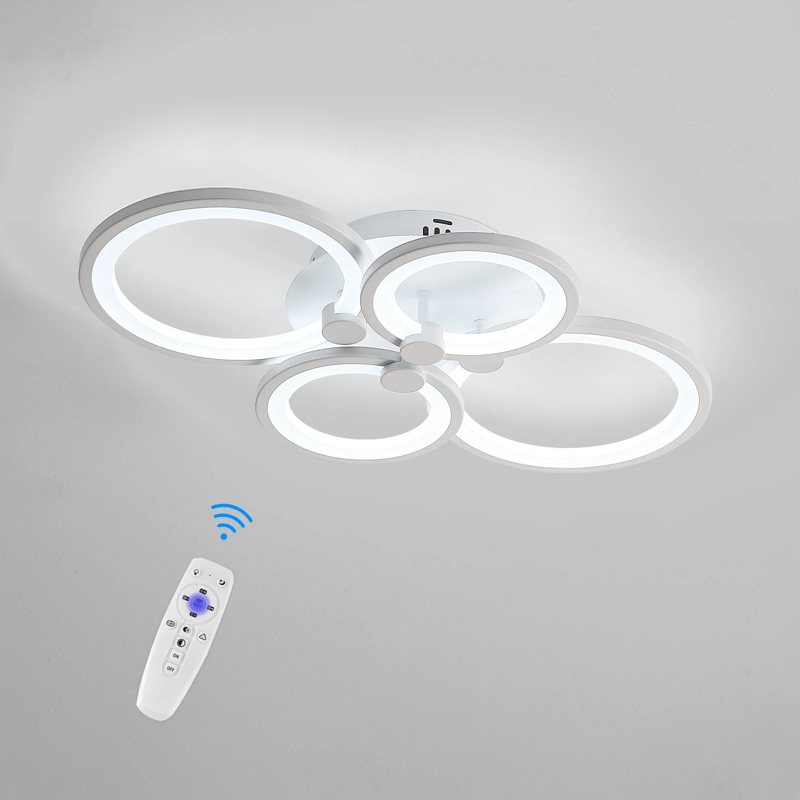Quad Ring – Nowoczesna Lampa Sufitowa