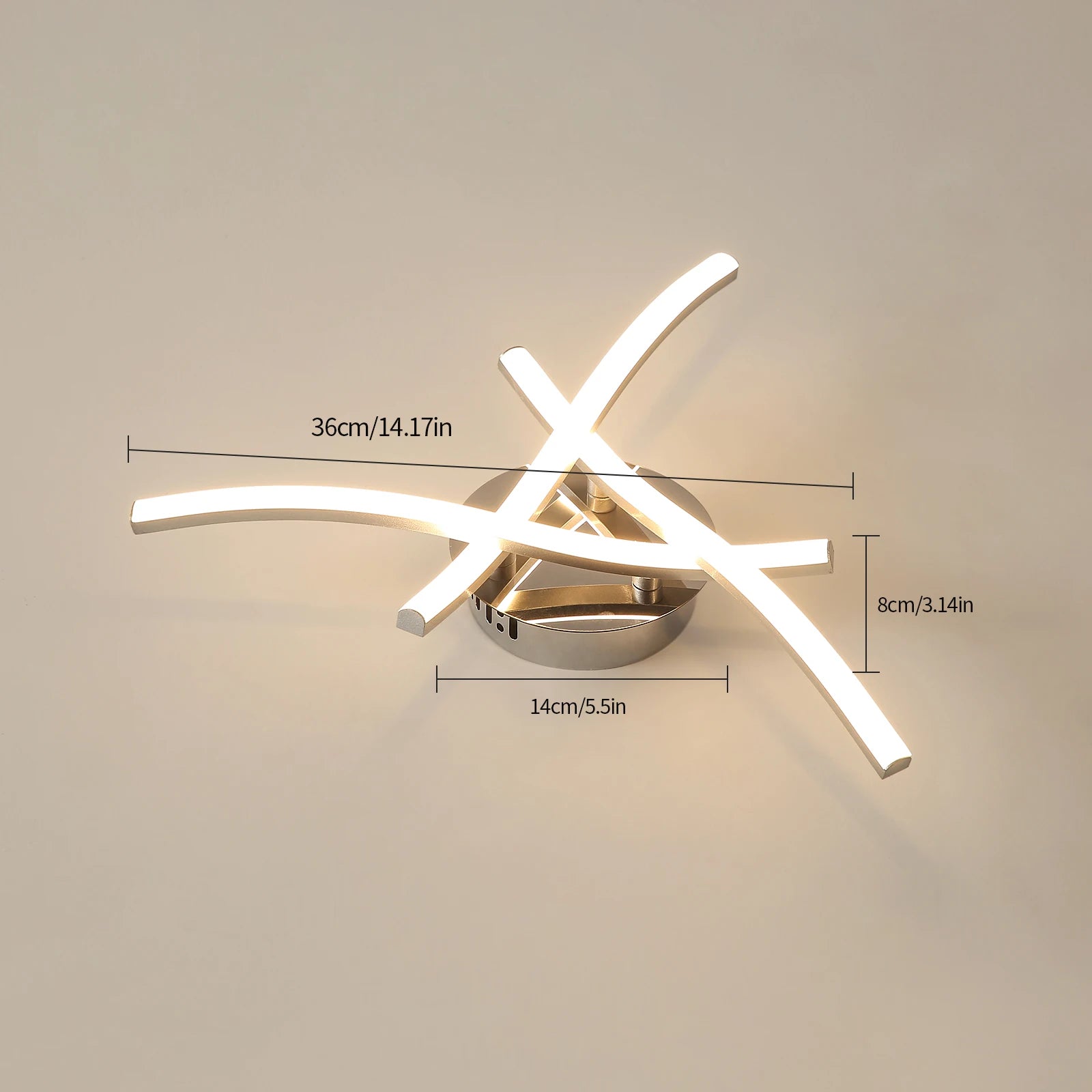 Flow – nowoczesna lampa sufitowa