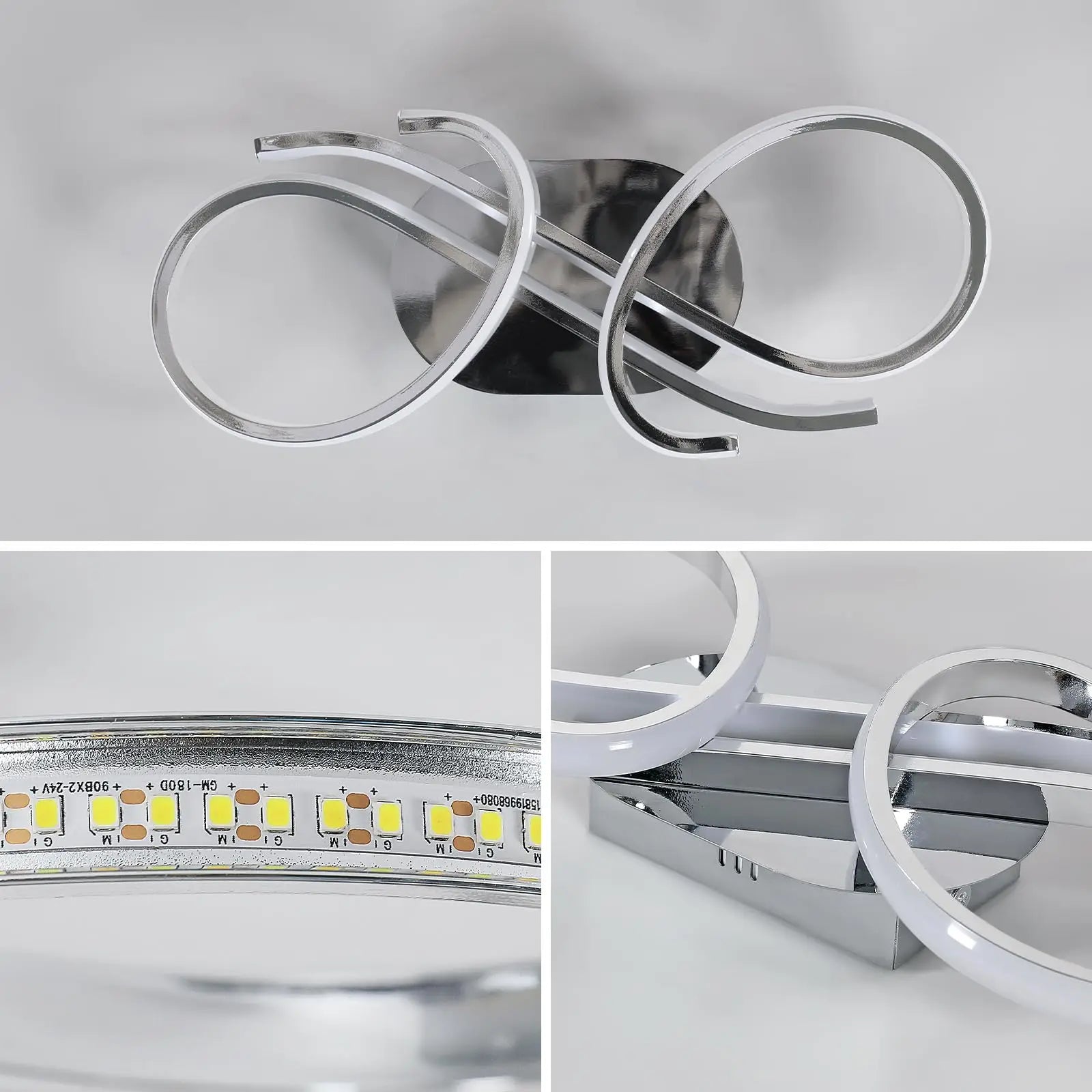 Ufo Chrome – nowoczesna lampa sufitowa