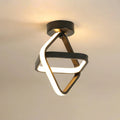 Square LED Ceiling Light,Modern 24W 2700LM,3000K Warm White,Diameter 22CM,Suitable for Corridor, Balcony,Kitchen,Dining Room