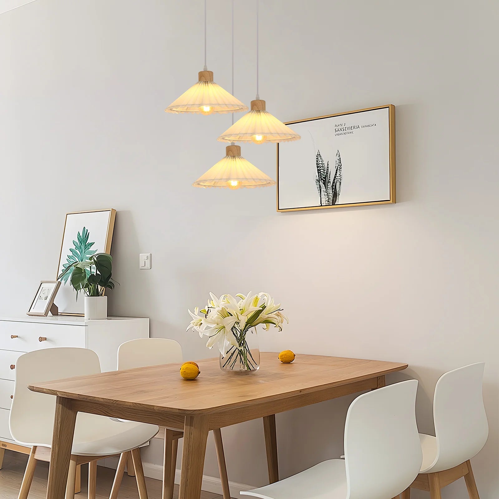 3-Light Chandelier,Industrial Farmhouse Ceiling Pendant Light,Adjustable Hanging Lamp for Kitchen Island(Bulb not included)