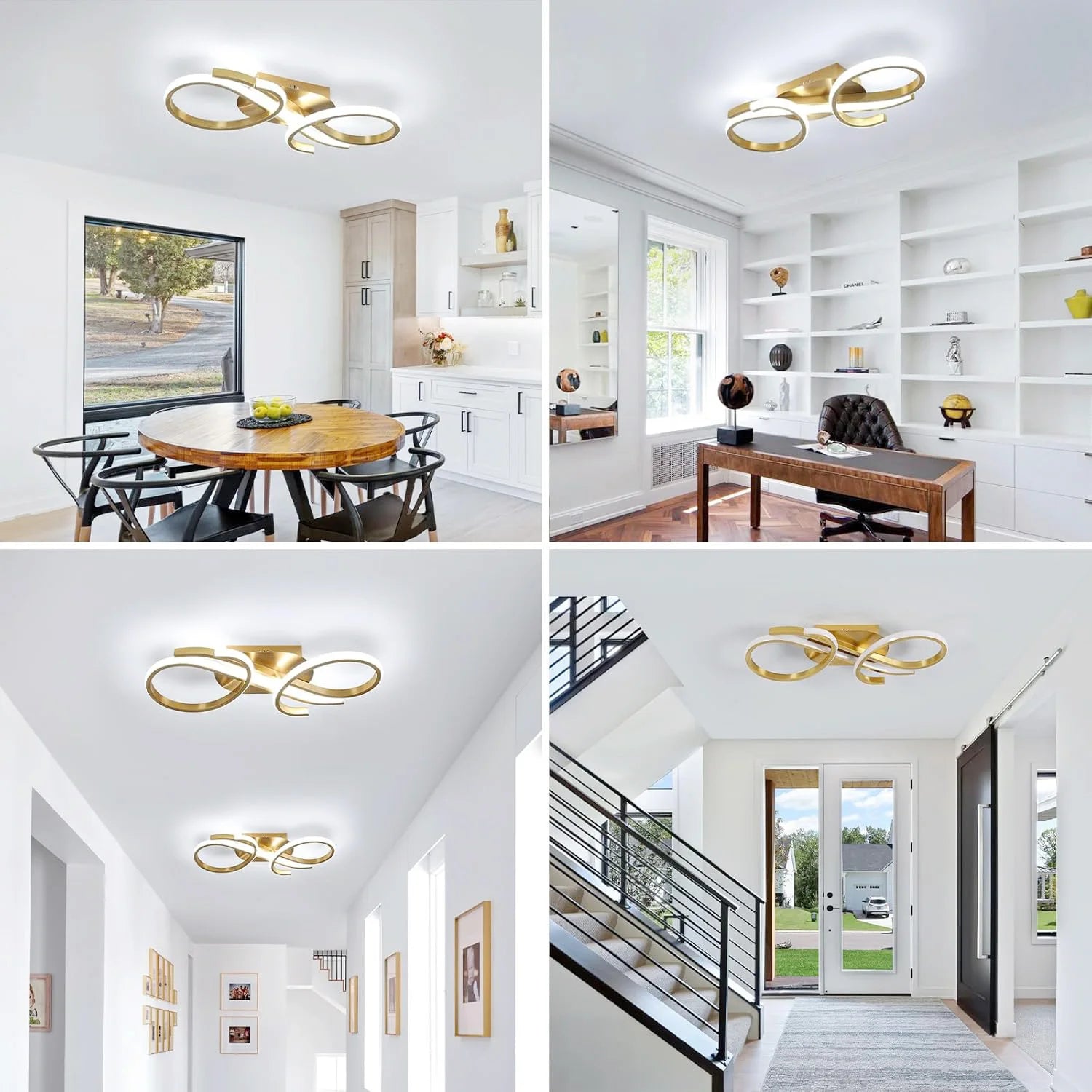 Modern LED Ceiling Lamp,36W 3240LM Ceiling Light,Aluminum LED Ceiling Light for Bedroom,Hallway