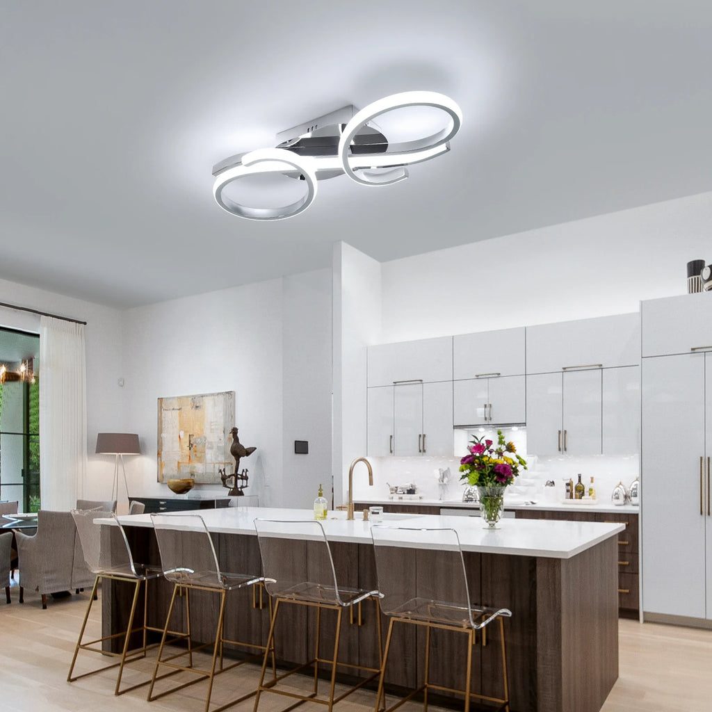 Ufo Chrome – nowoczesna lampa sufitowa