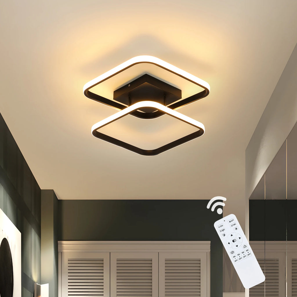 Dimmable LED Ceiling Light,50W 4500LM Ceiling Lamp with Remote Control,Dimmable 3000K-6500K Ceiling Light for Living Room