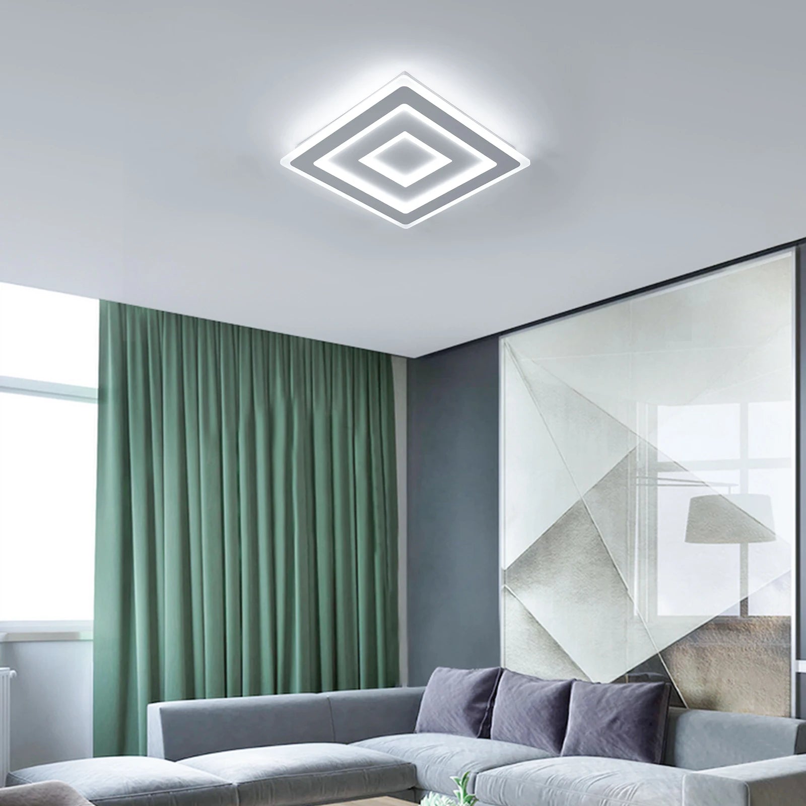 Quadro – nowoczesna lampa sufitowa