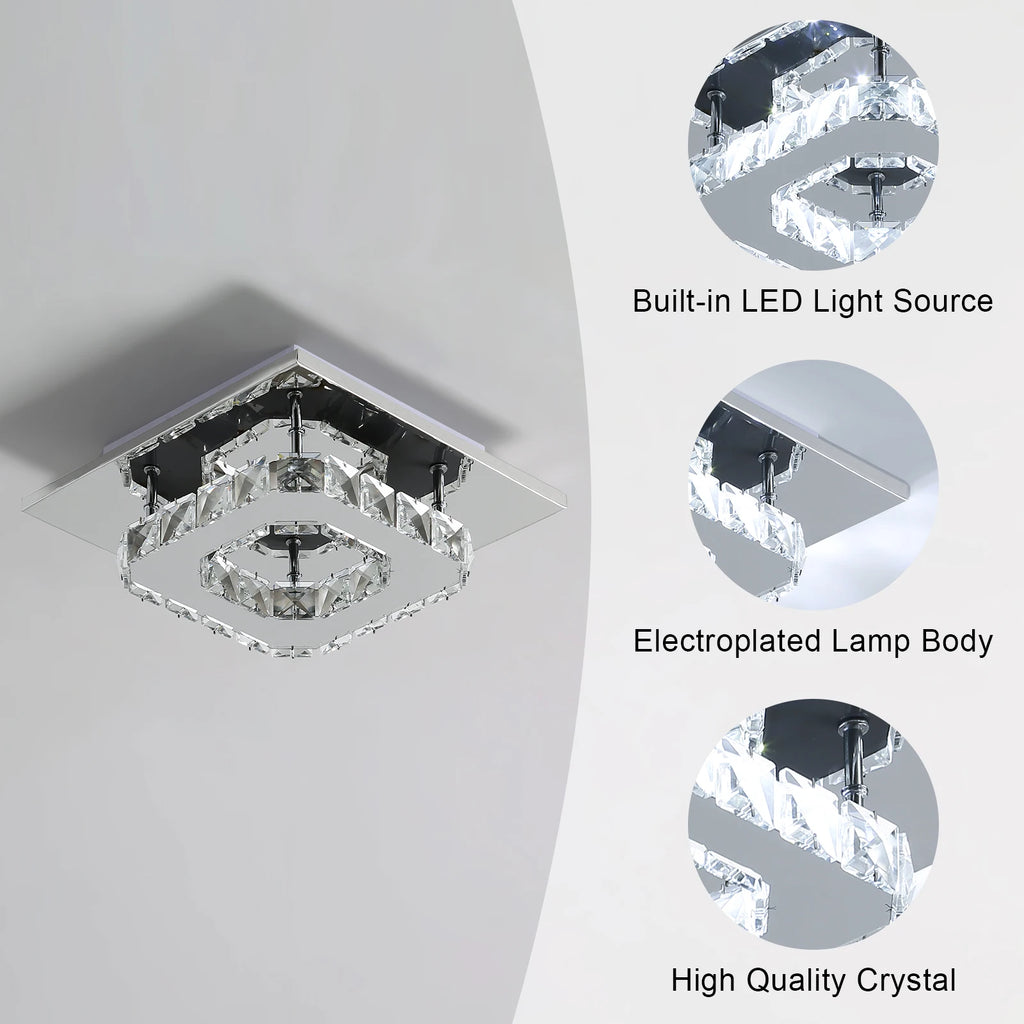 Crystal Nova – nowoczesna lampa sufitowa