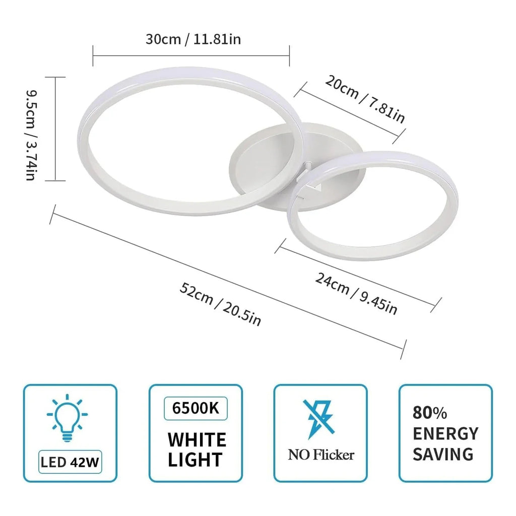 Orbita Gold – nowoczesna lampa sufitowa