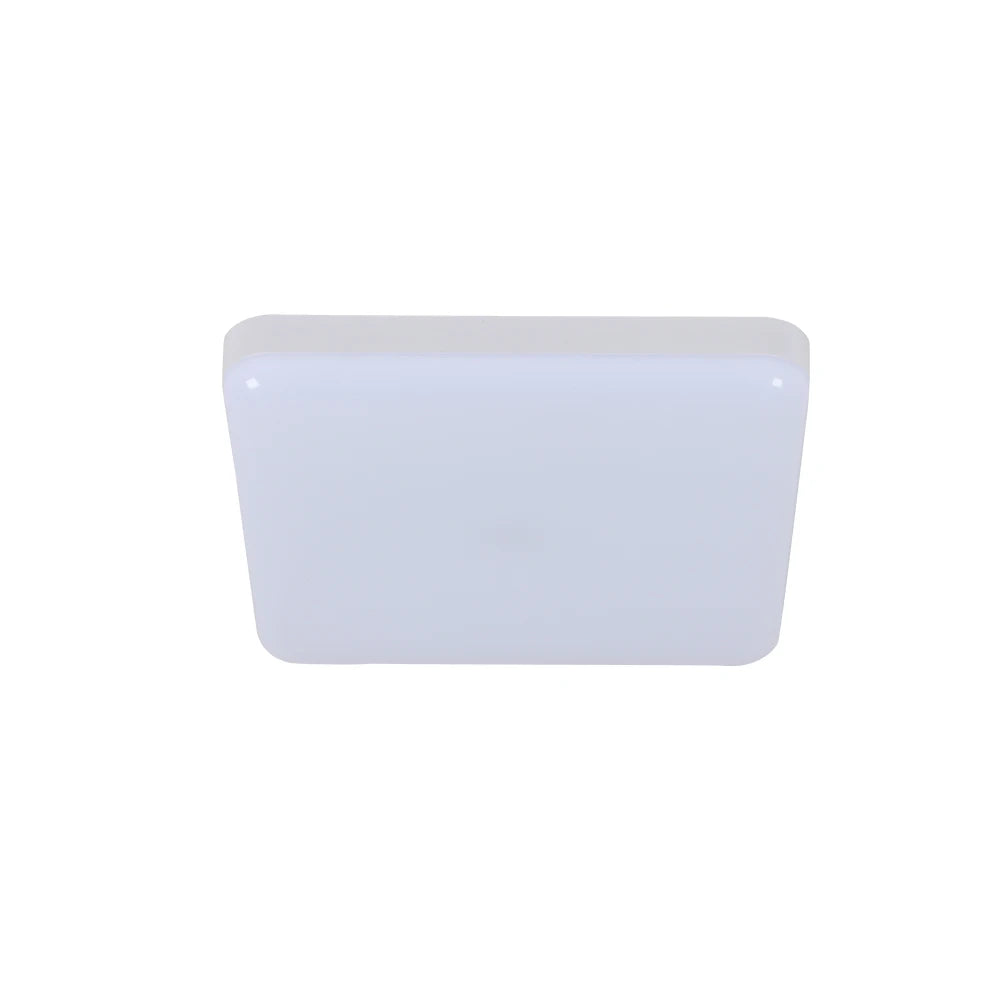 Square LED Ceiling Lights,30W Super Bright LED Panel Light,Modern Ultra Slim Ceiling Lighting for Bedroom,Hallway,Cold White Light ,Via 25CM