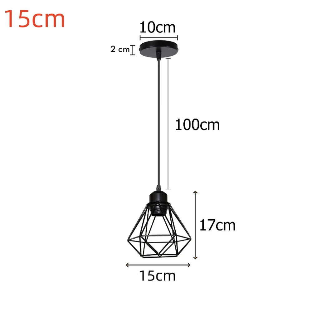 Cage Retro – Lampa Wisząca Industrialna