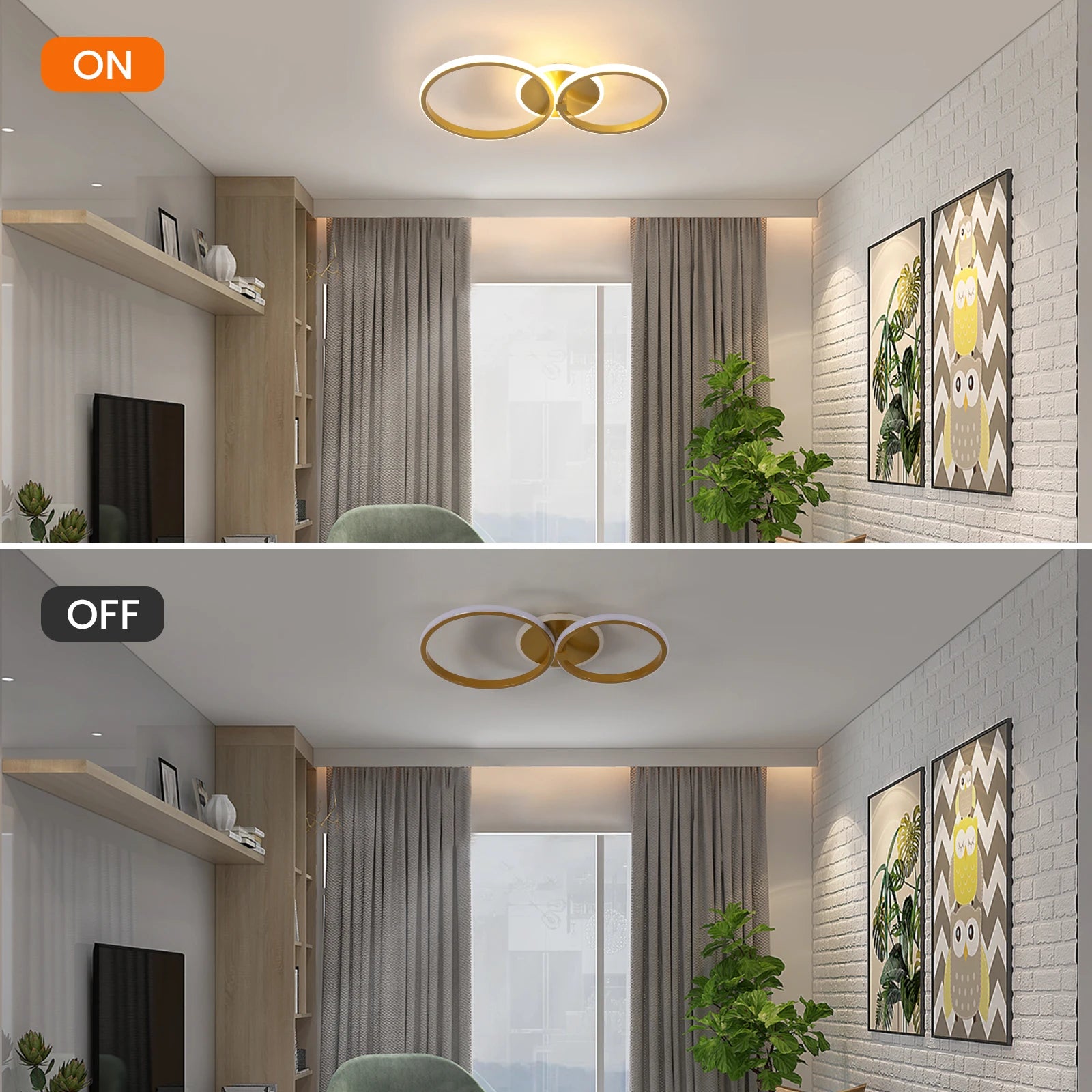 Vela – nowoczesna lampa sufitowa