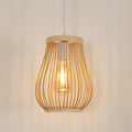 Weaving Pendant Light,Hand-Woven Ceiling Hanging Lamps,Simple Retro Suspension Lamp,E27 Base Chandelier For Bar Cafe Living Room,Kitchen Island（Bulb not included）