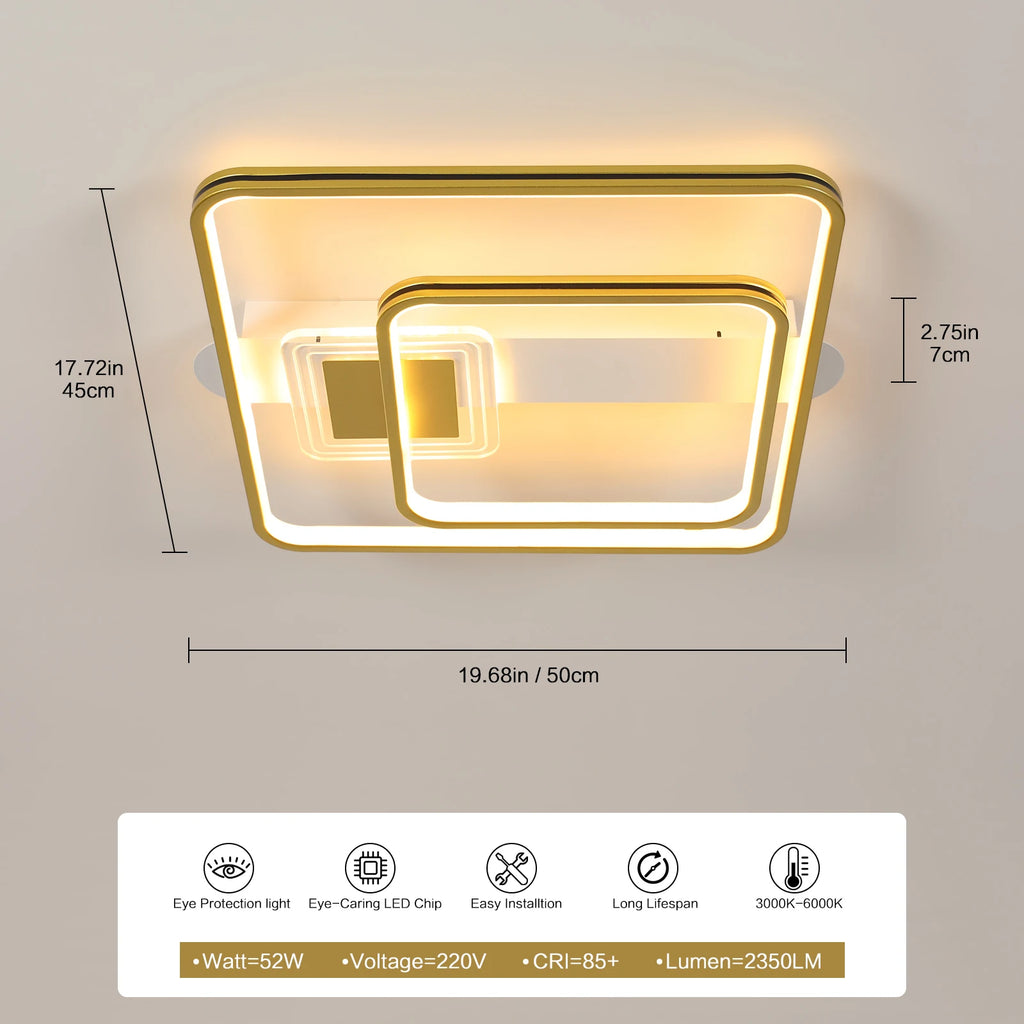 Stratos – nowoczesna lampa sufitowa
