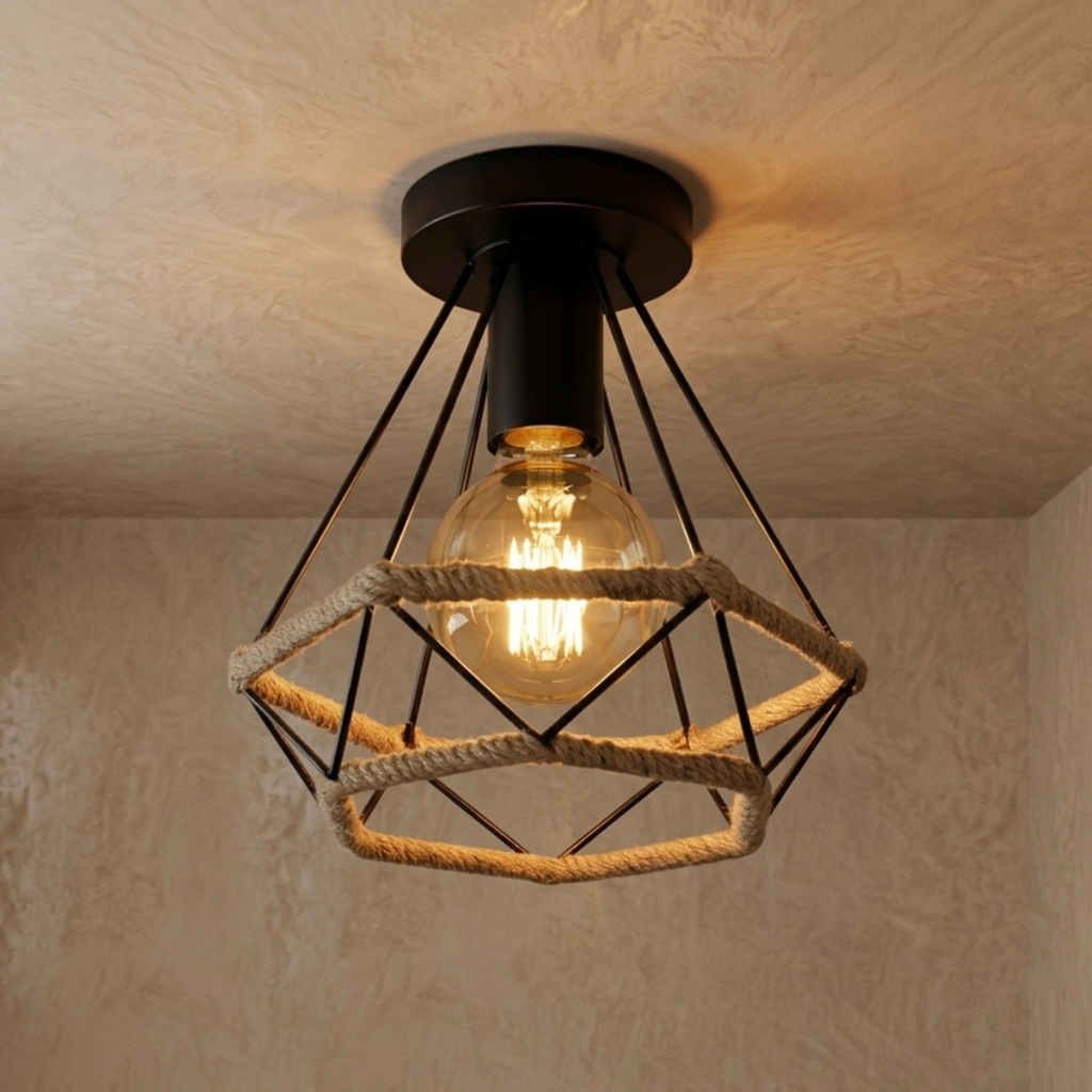 Rope – nowoczesna lampa sufitowa